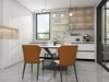 Armoire de cuisine en PVC classique 