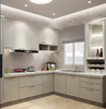 Panneau de porte en PVC moderne en forme de L