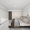 Schéma léger chambre minimaliste