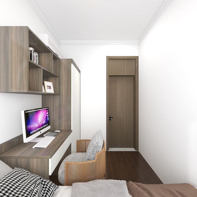 Porte intérieure standard de style roman