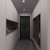 Porte intérieure de design moderne haut de gamme