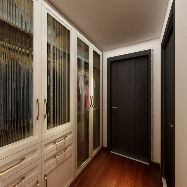 Porte intérieure du schéma noir standard