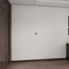 Armoire d'espace de stockage de style sombre classique