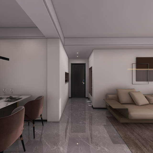 Porte intérieure de design moderne haut de gamme