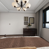 Armoire d'espace de stockage de style sombre classique