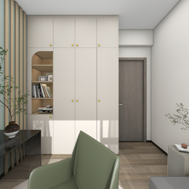 Porte intérieure standard du grain de bois