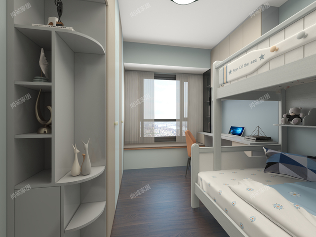 Oasis blanc sereine décor enchanteur pour les enfants